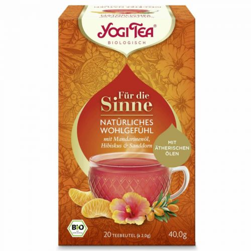 Yogi Tea Herbata Senses Bio 17X2,1G dla zmyslów