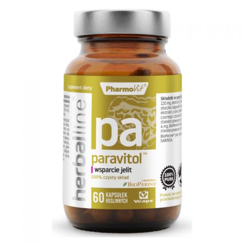 Pharmovit Herballine Paravitol 60 k wsparcie jelit
