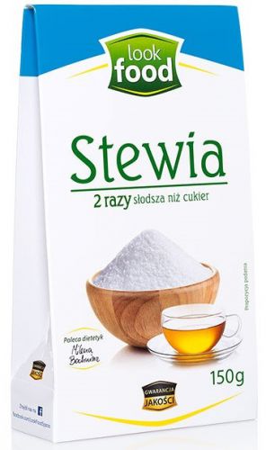 Look Food Stewia 2 X Słodsza Od Cukru 150G