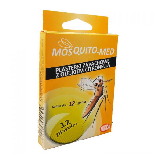Activplast Mosquito - Med plastry zapachowe 12 szt