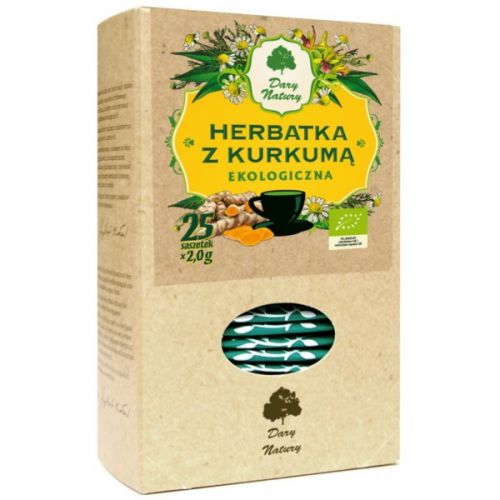 Dary Natury Herbata z Kurkumą EKO 25X2G